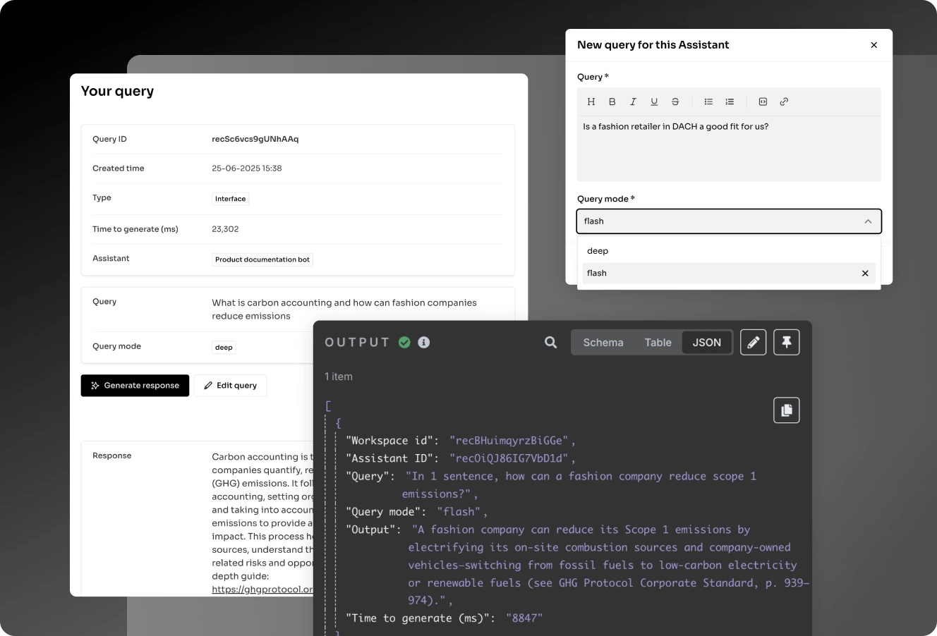 Calling Lookio via API